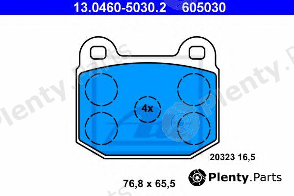  ATE part 13.0460-5030.2 (13046050302) Brake Pad Set, disc brake