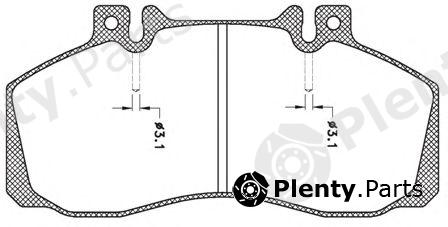 REMSA part 24500 Brake Pad Set, disc brake