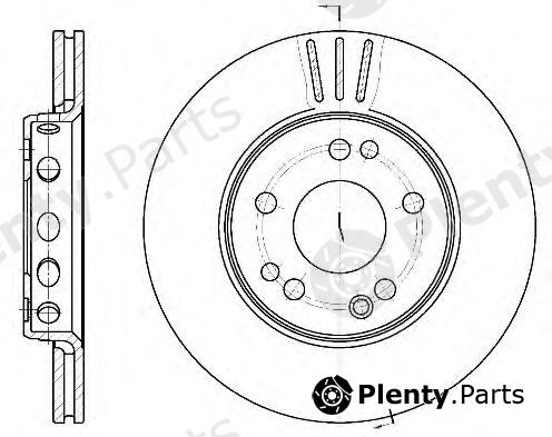  REMSA part 6318.10 (631810) Brake Disc