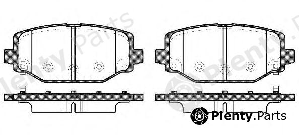  REMSA part 1483.04 (148304) Brake Pad Set, disc brake