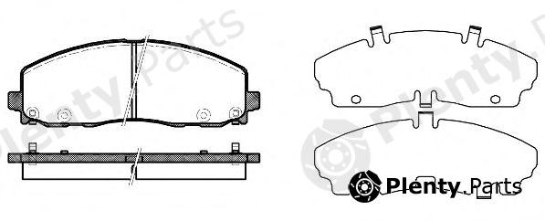  REMSA part 1484.04 (148404) Brake Pad Set, disc brake