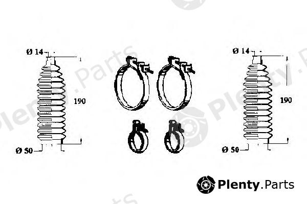  OCAP part 0902881 Bellow Set, steering