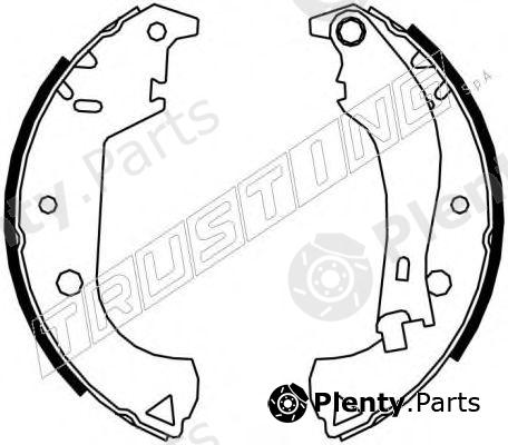  TRUSTING part 034.105Y (034105Y) Brake Shoe Set
