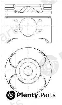  NÜRAL part 87-427507-00 (8742750700) Piston