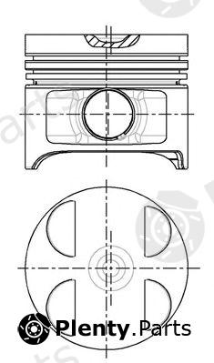  NÜRAL part 87-743107-30 (8774310730) Piston