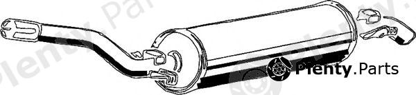  ASMET part 01.001 (01001) End Silencer