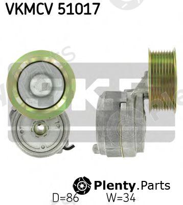  SKF part VKMCV51017 Tensioner Pulley, v-ribbed belt