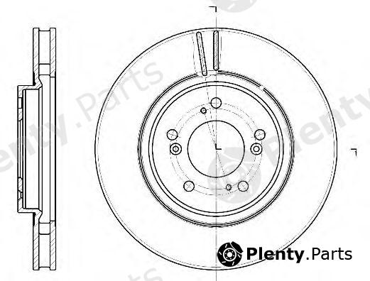  REMSA part 61129.10 (6112910) Brake Disc