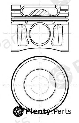  NÜRAL part 87-427707-10 (8742770710) Piston