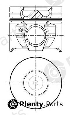  NÜRAL part 87-140807-00 (8714080700) Piston