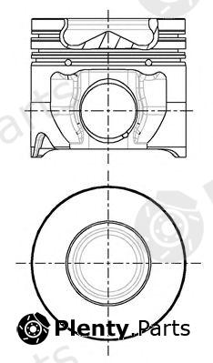  NÜRAL part 87-148107-10 (8714810710) Piston