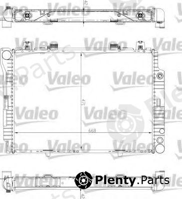  VALEO part 732447 Radiator, engine cooling