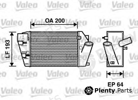  VALEO part 817870 Intercooler, charger