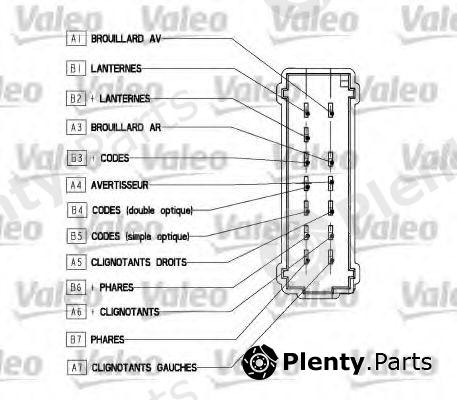  VALEO part 251565 Steering Column Switch