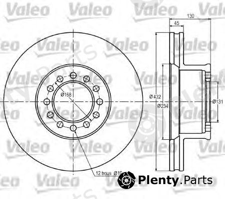  VALEO part 187052 Brake Disc