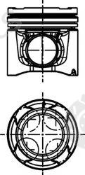  KOLBENSCHMIDT part 40528600 Piston