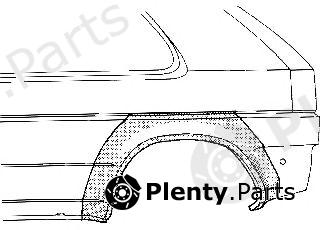  VAN WEZEL part 1837145 Sidewall