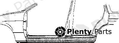 VAN WEZEL part 3715103 Foot Board, door sill