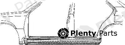  VAN WEZEL part 3760103 Foot Board, door sill
