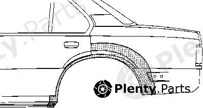  VAN WEZEL part 3760148 Sidewall
