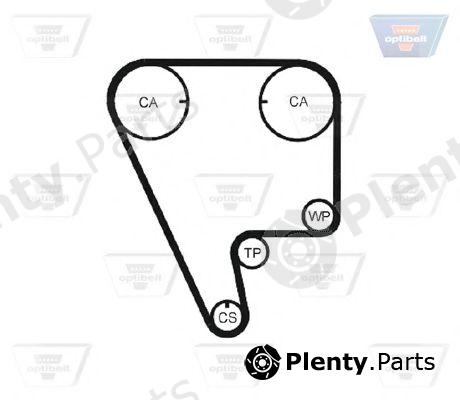  OPTIBELT part ZRK1179 Timing Belt