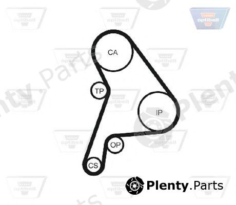  OPTIBELT part ZRK1339 Timing Belt