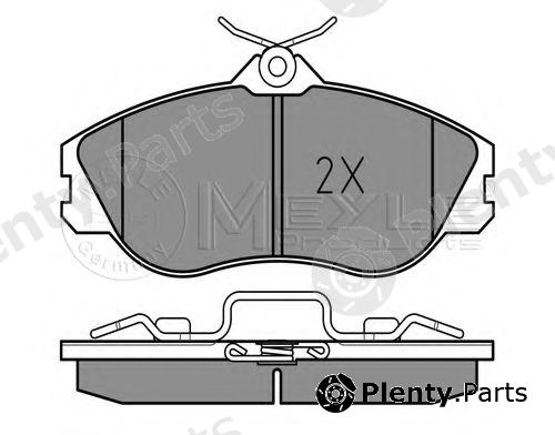  MEYLE part 0252113819/W (0252113819W) Brake Pad Set, disc brake