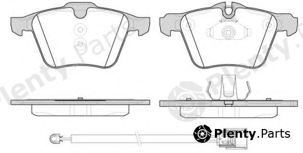  REMSA part 1217.02 (121702) Brake Pad Set, disc brake