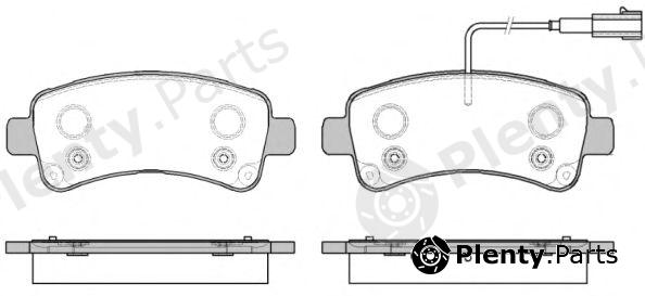  REMSA part 1588.02 (158802) Brake Pad Set, disc brake