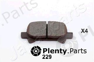  JAPANPARTS part PP-229AF (PP229AF) Brake Pad Set, disc brake