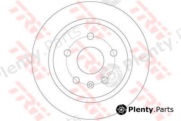  TRW part DF6312 Brake Disc