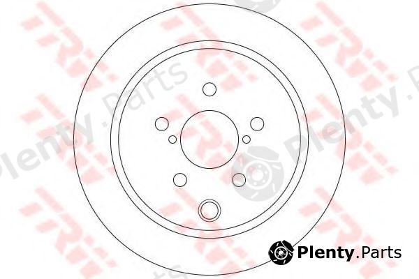  TRW part DF6503 Brake Disc
