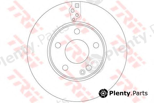  TRW part DF6548 Brake Disc