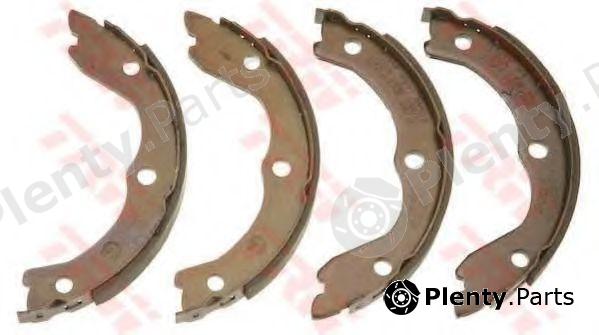  TRW part GS8710 Brake Shoe Set, parking brake