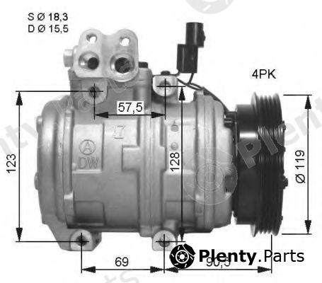  NRF part 32679G Compressor, air conditioning