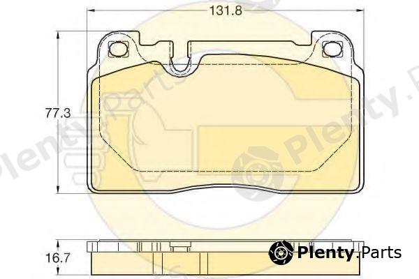  GIRLING part 6120225 Brake Pad Set, disc brake