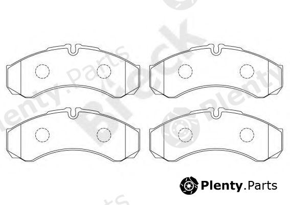  BRECK part 291211070300 Brake Pad Set, disc brake