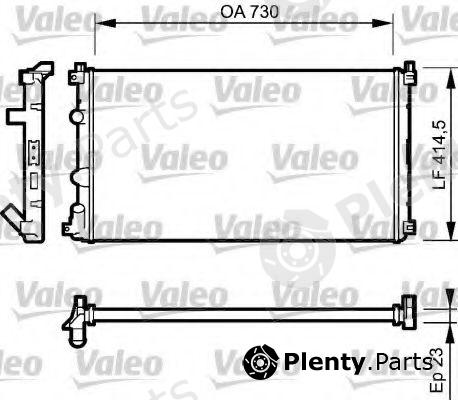  VALEO part 732917 Radiator, engine cooling