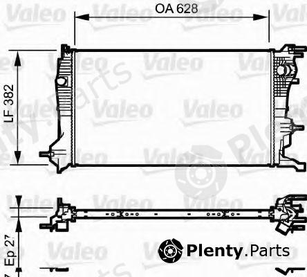  VALEO part 735185 Radiator, engine cooling