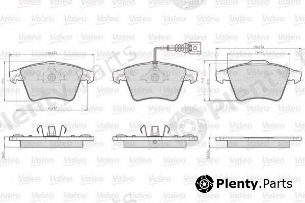  VALEO part 873746 Brake Pad Set, disc brake