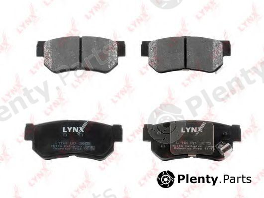  LYNXauto part BD-3605 (BD3605) Brake Pad Set, disc brake