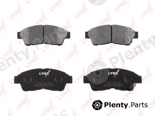  LYNXauto part BD7516 Brake Pad Set, disc brake