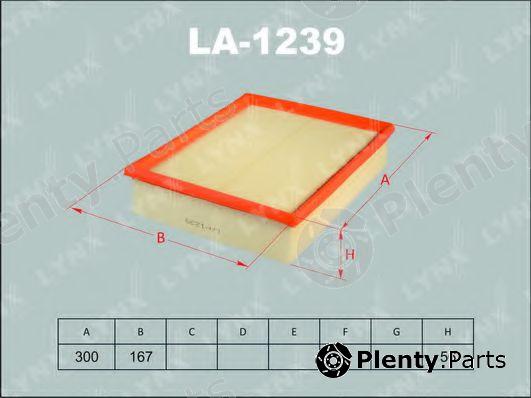  LYNXauto part LA1239 Air Filter