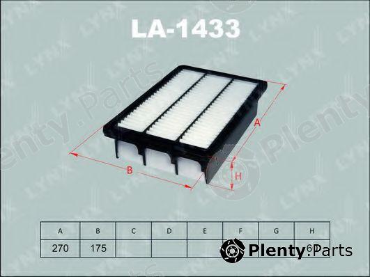  LYNXauto part LA1433 Air Filter