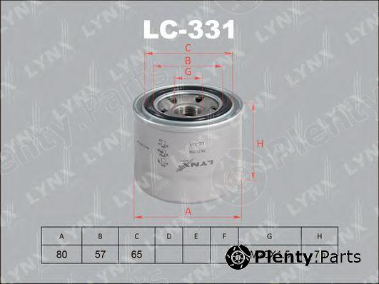  LYNXauto part LC331 Oil Filter
