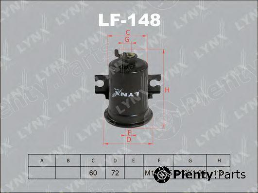  LYNXauto part LF148 Fuel filter