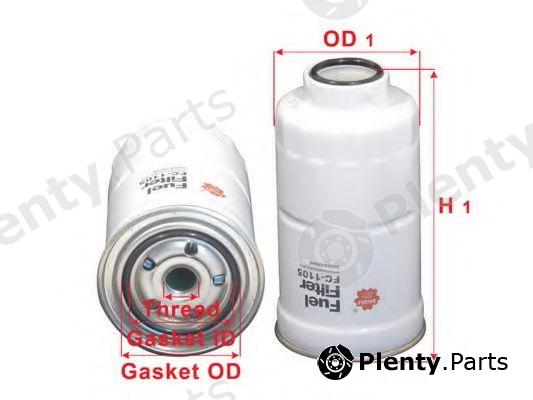  SAKURA part FC1105 Fuel filter