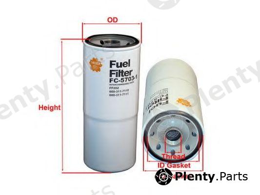  SAKURA part FC57031 Fuel filter