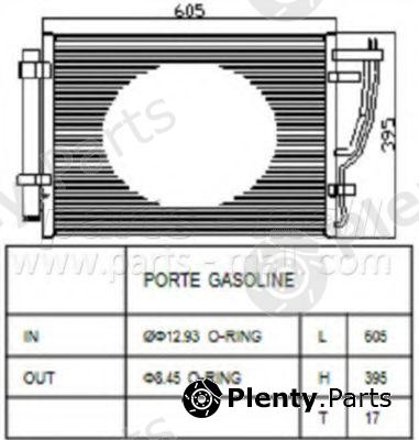  PARTS-MALL part PXNCB073 Condenser, air conditioning