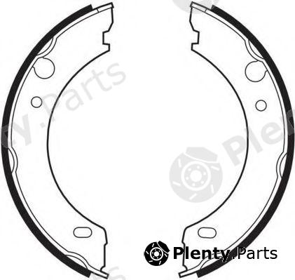  FERODO part FSB528 Brake Shoe Set, parking brake